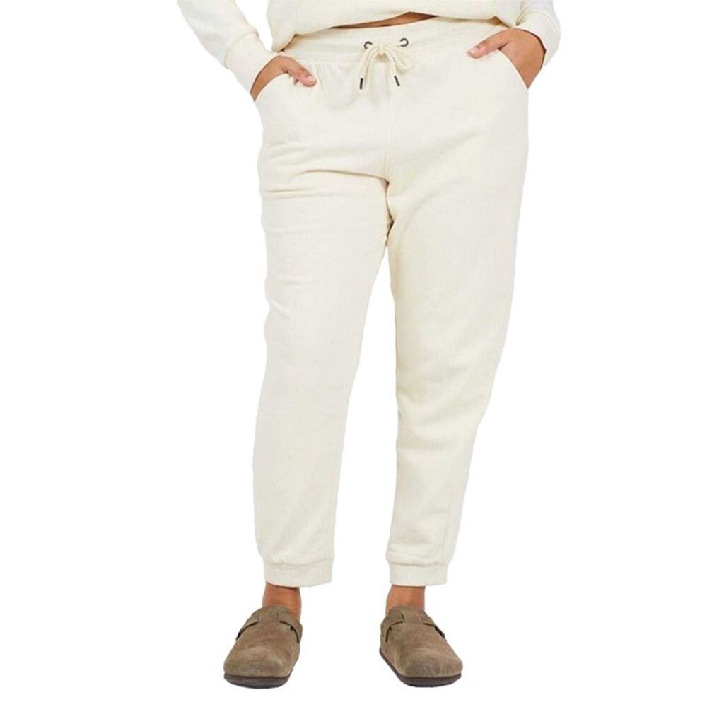 Brave Soul Womens/Ladies Plus Sweatpants / Cream